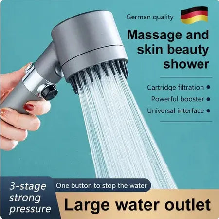CAPUL DE DUȘ GERMAN MULTIFUNCȚIONAL CU MASAJ ȘI FILTRU